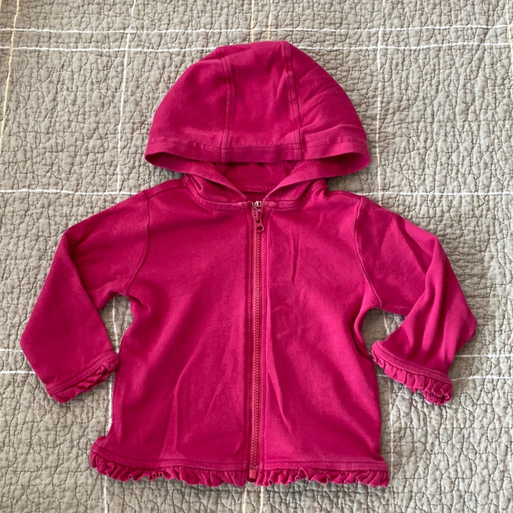 ✨4/$20✨ Baby Place - Pink hoodie (12-18 months)